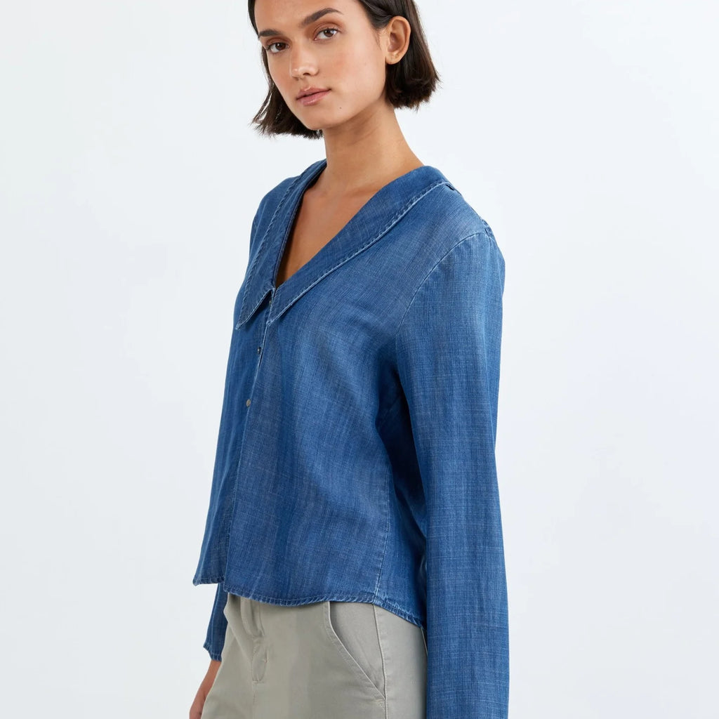 Bella Dahl Oversized Collar Shirt