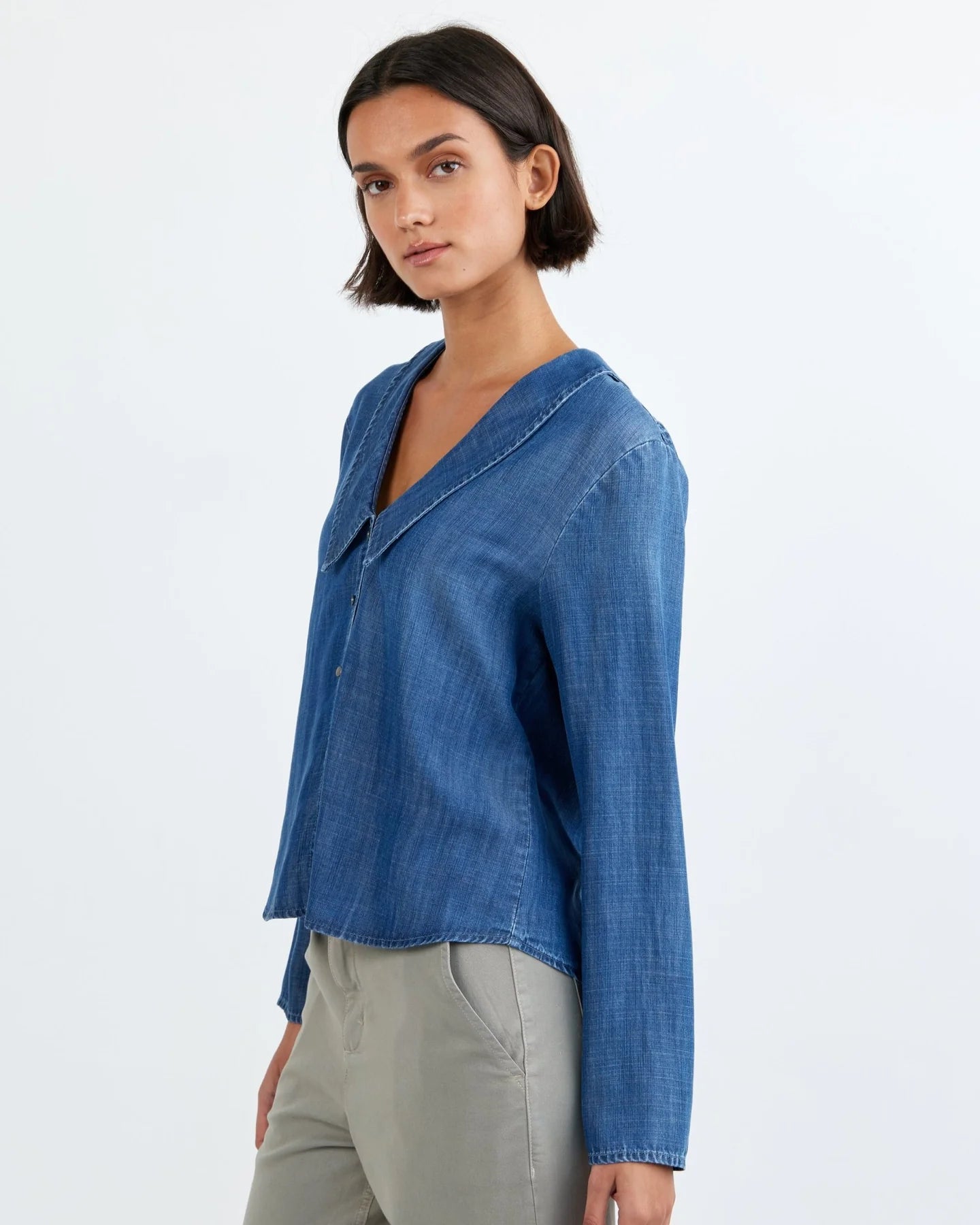 Bella Dahl Oversized Collar Shirt