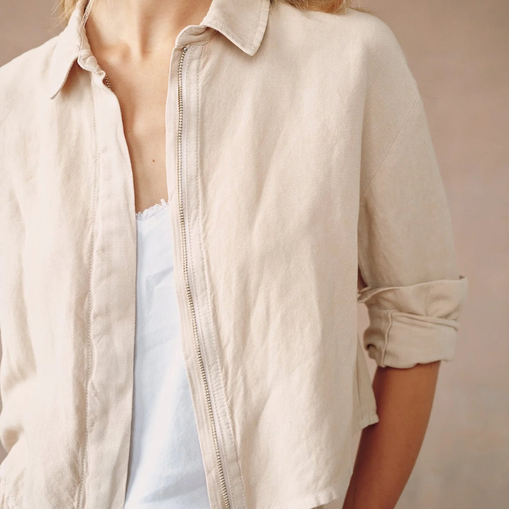 Bella Dahl Oversized Cropped Shacket