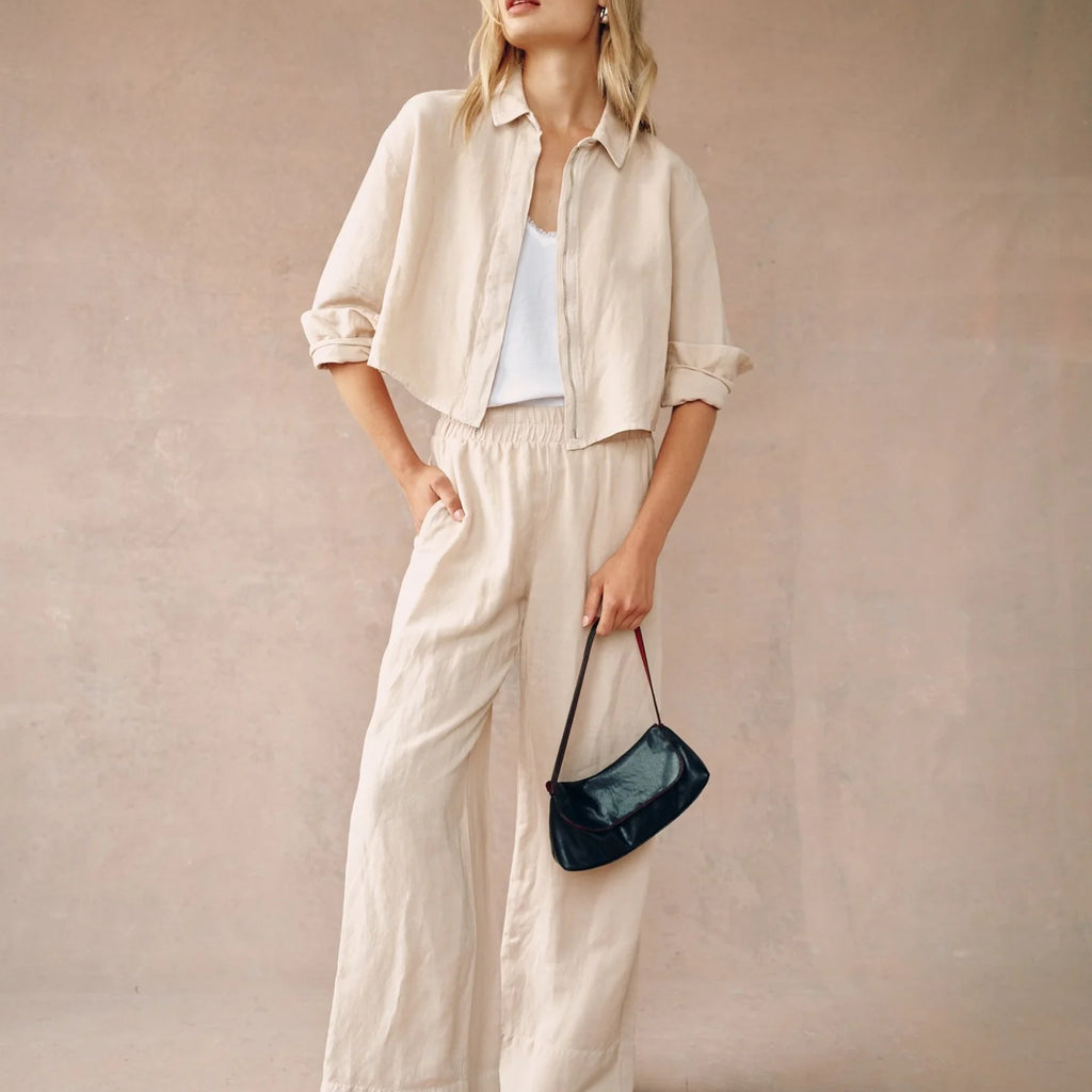 Bella Dahl Oversized Cropped Shacket
