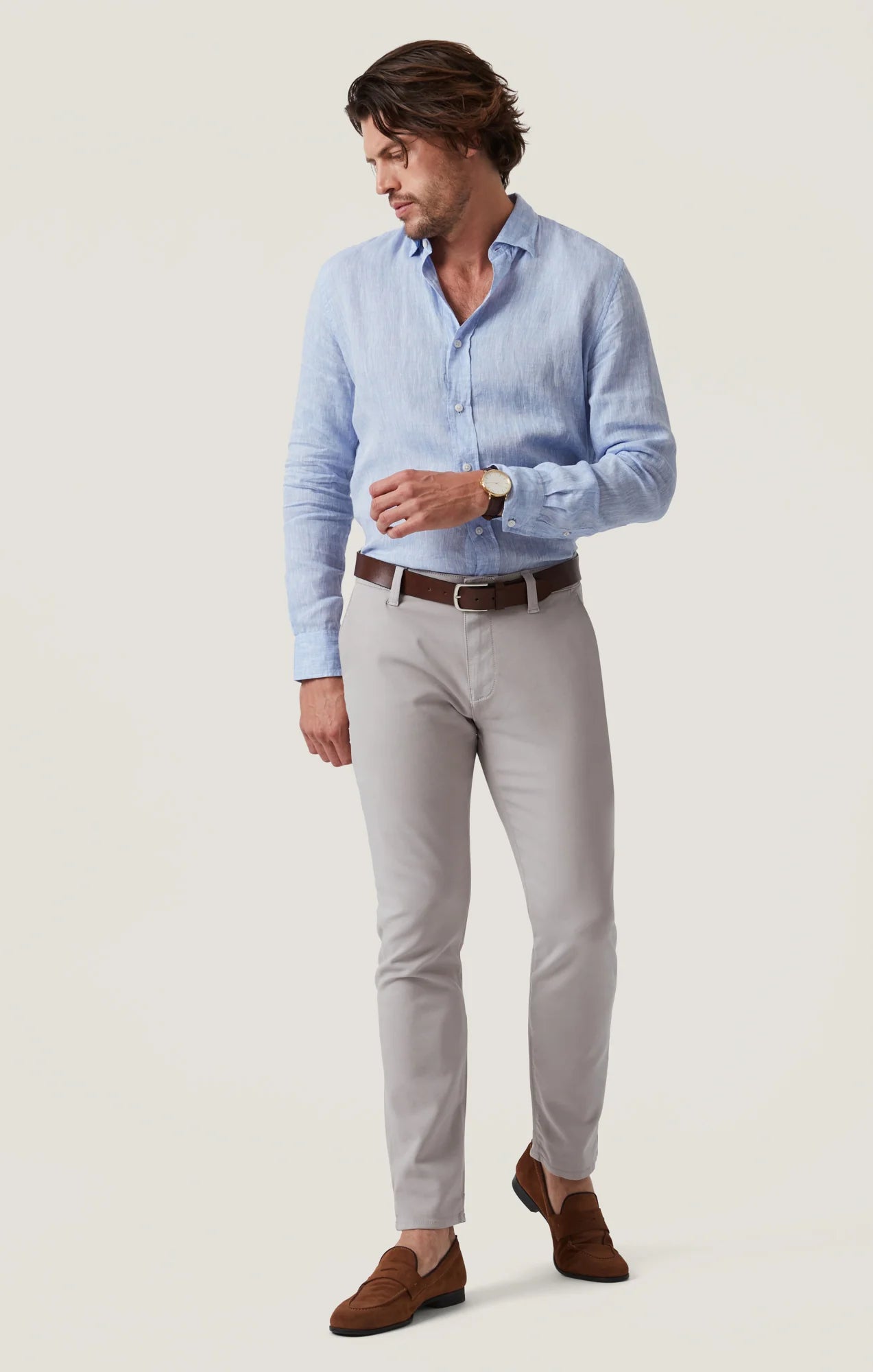 34 Heritage Verona Straight Leg Chino Pants