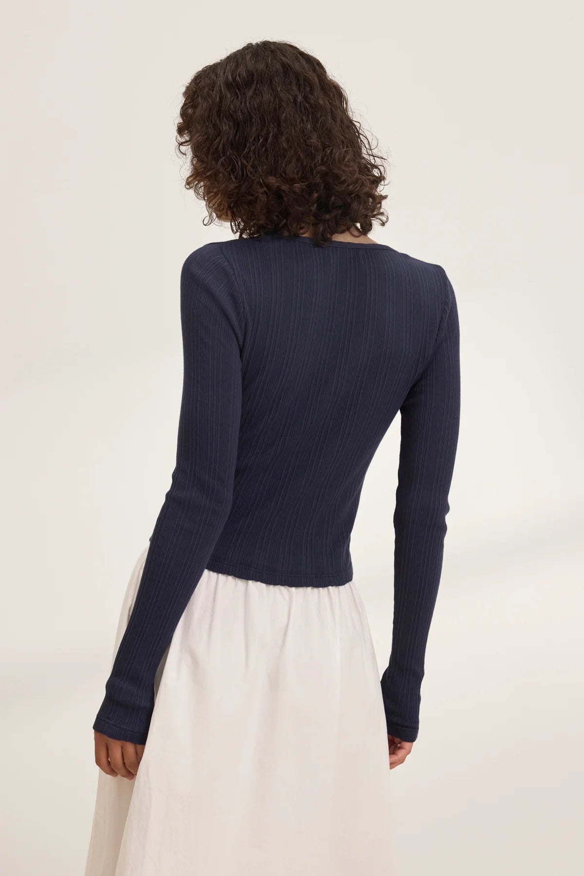 Velvet Drew Pointelle Cardigan