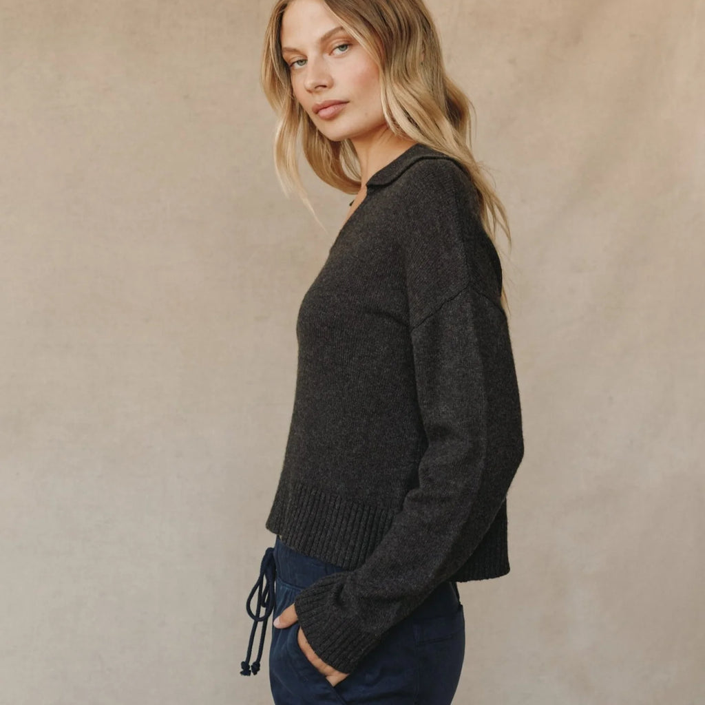 Bella Dahl Pullover Sweater With Collar