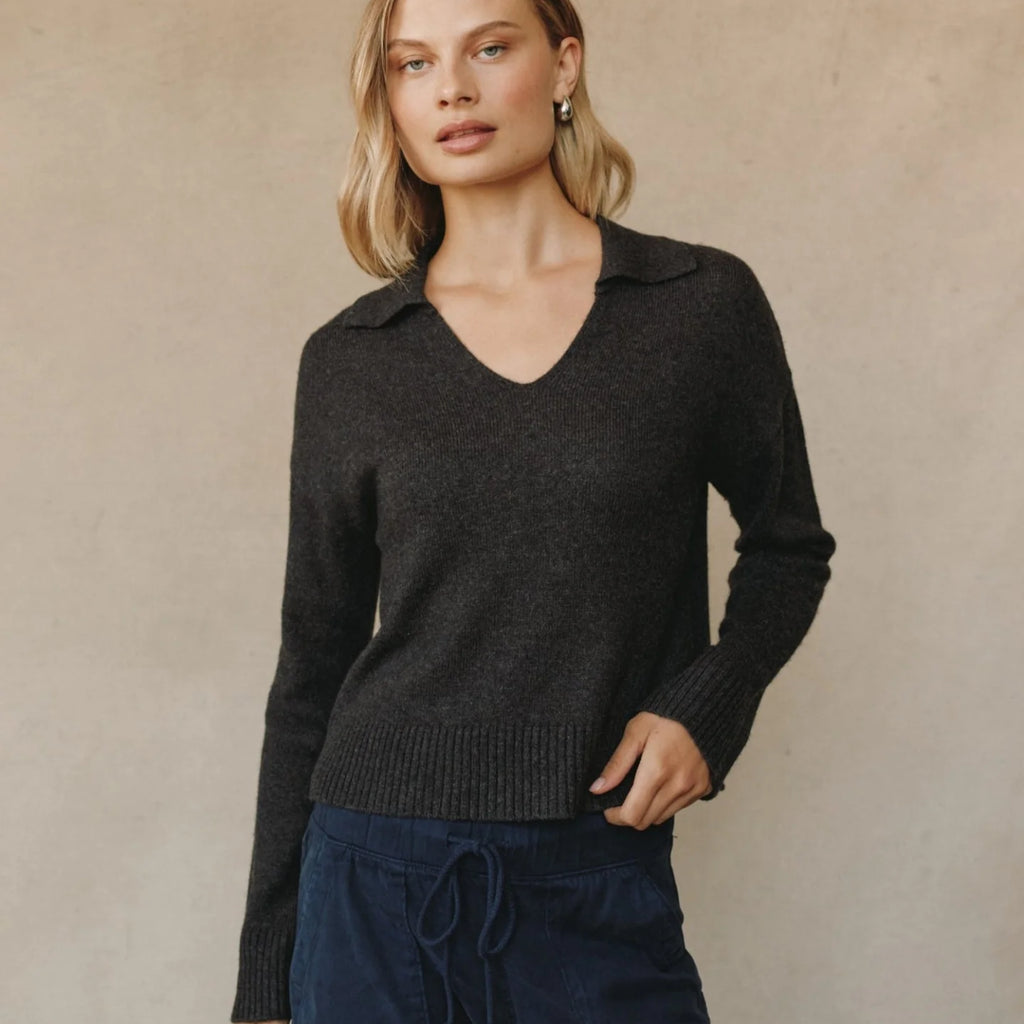 Bella Dahl Pullover Sweater With Collar