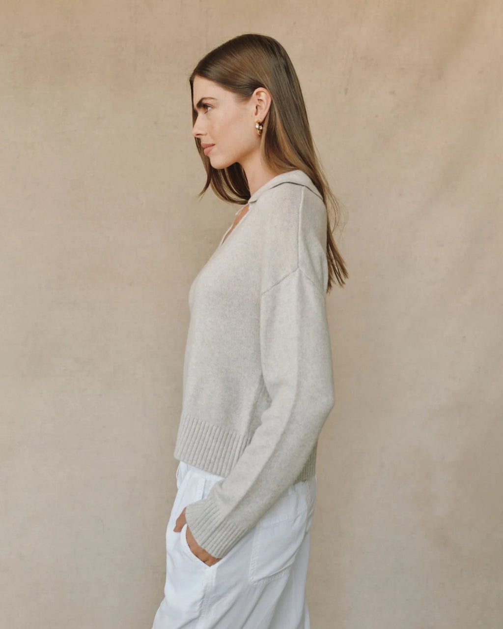 Bella Dahl Pullover Sweater With Collar