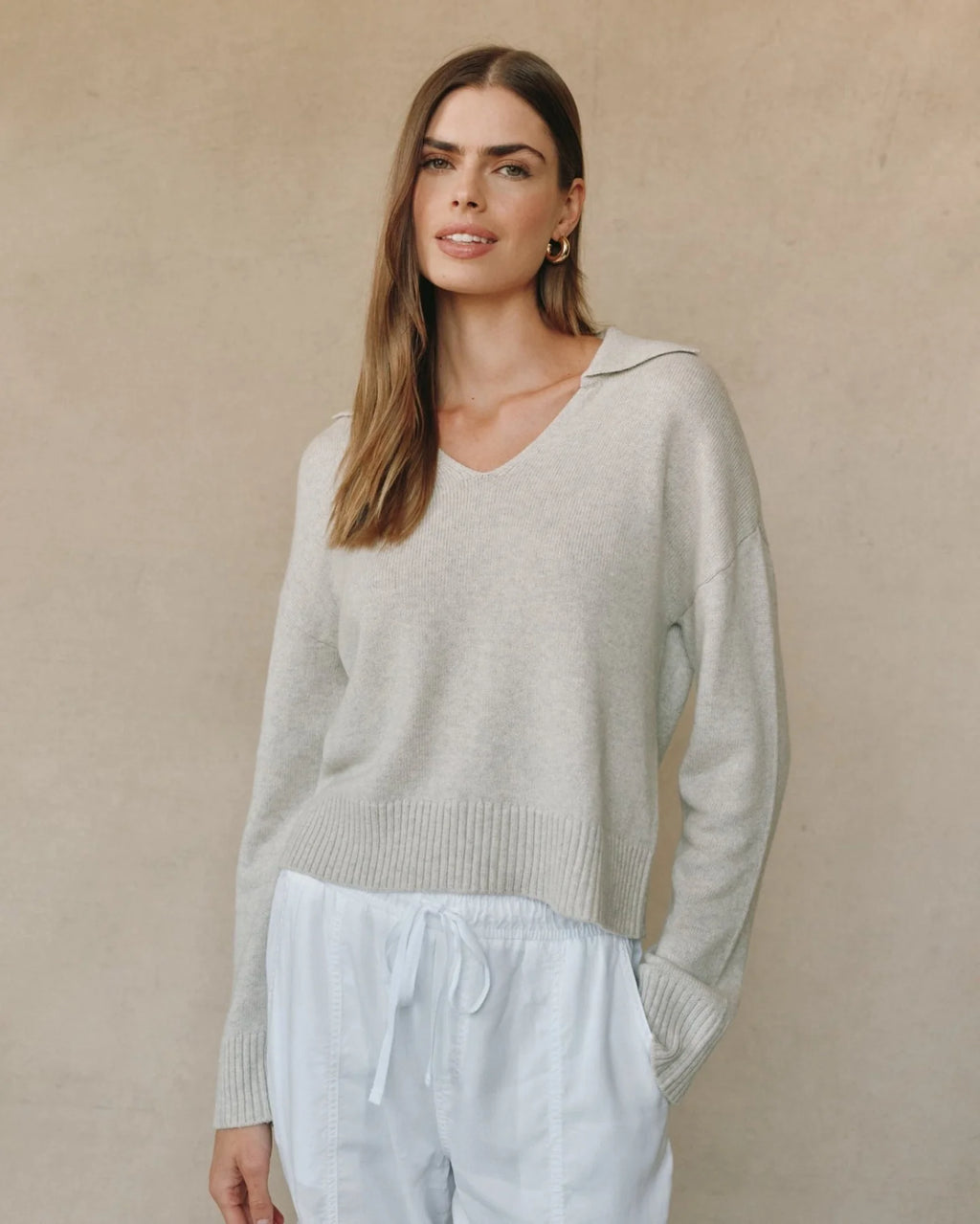 Bella Dahl Pullover Sweater With Collar