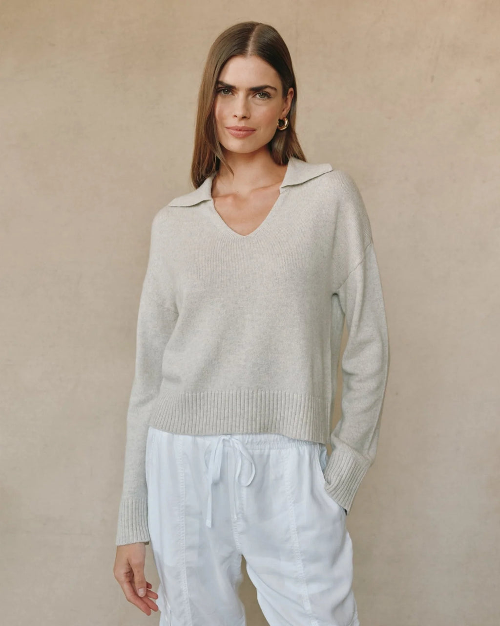 Bella Dahl Pullover Sweater With Collar