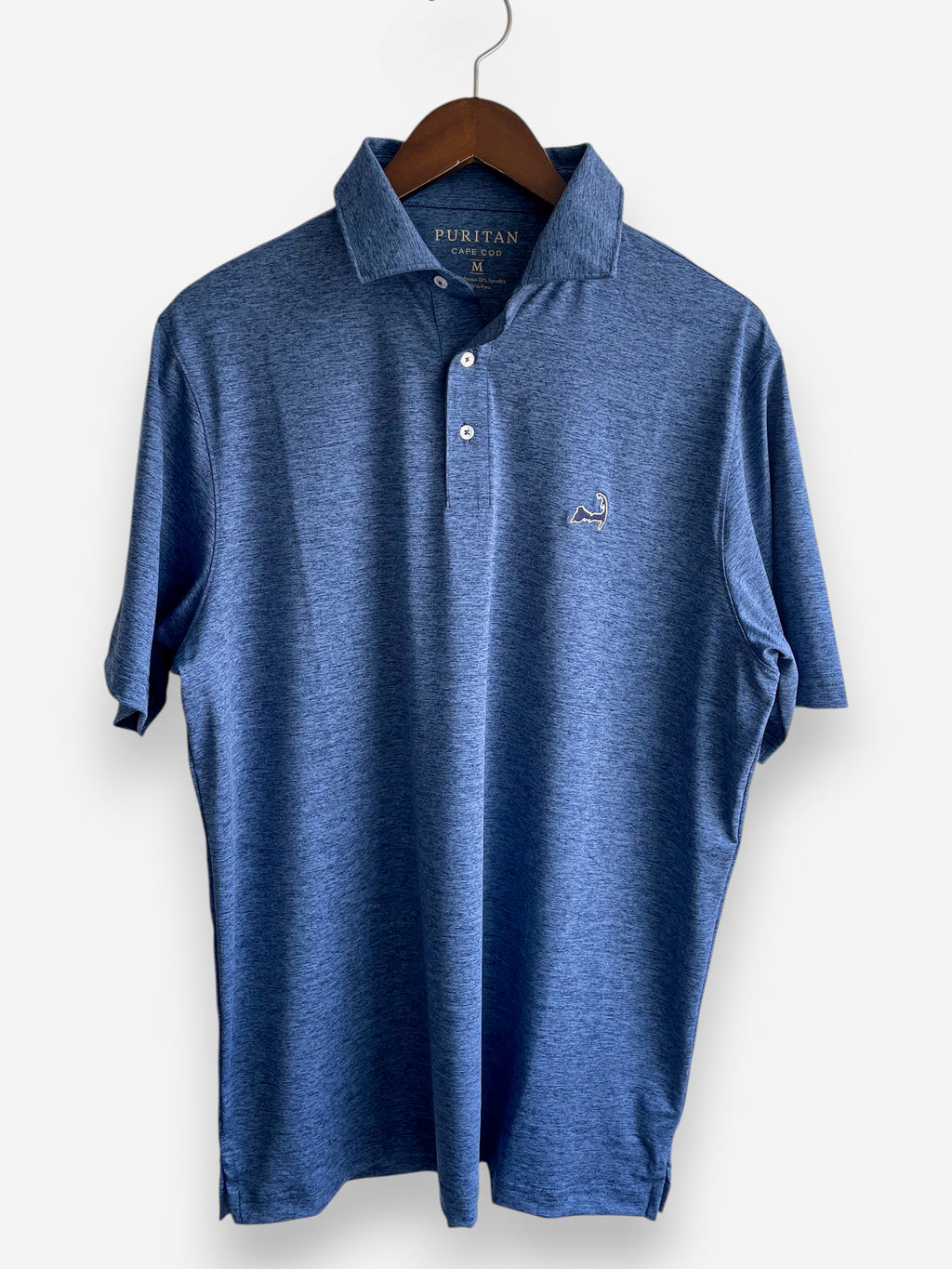 Cape Cod Performance Solid Heather Polo