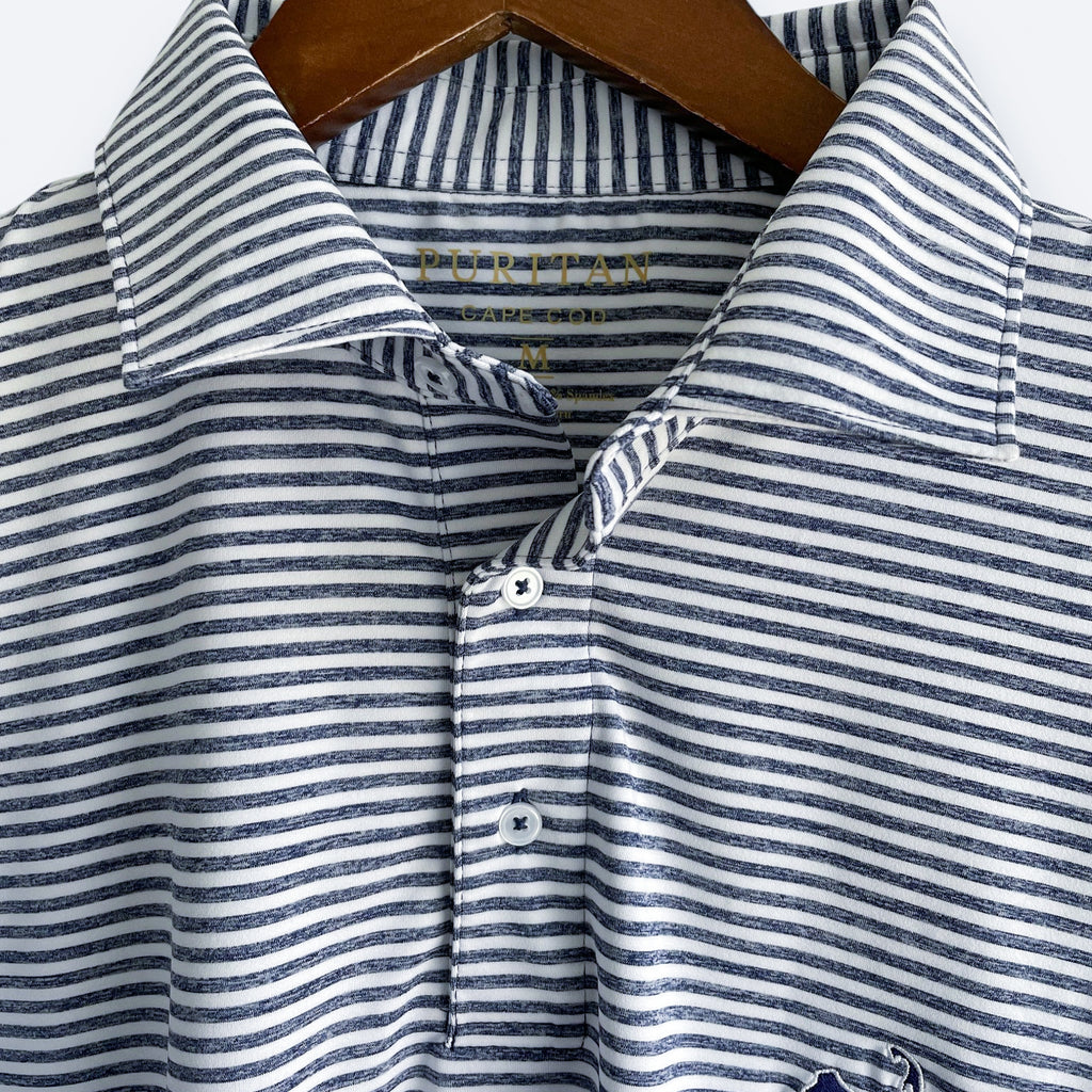Cape Cod Performance Stripe Polo