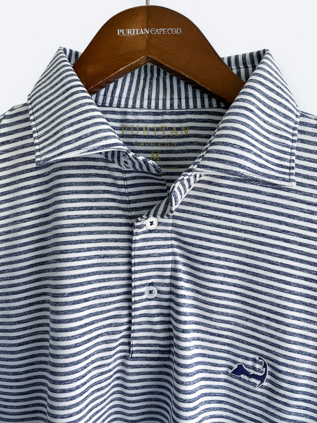 Cape Cod Performance Stripe Polo