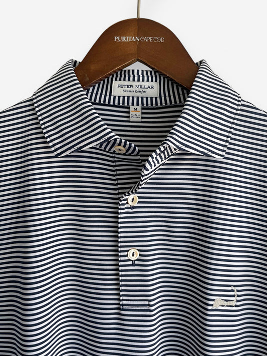 Peter Millar Cape Cod Hales Performance Stripe Polo