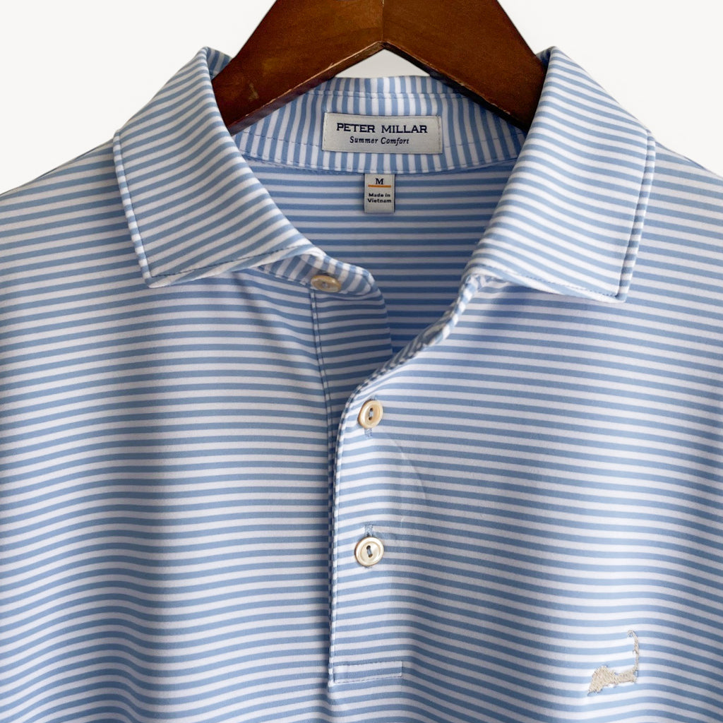 Peter Millar Cape Cod Hales Performance Stripe Polo