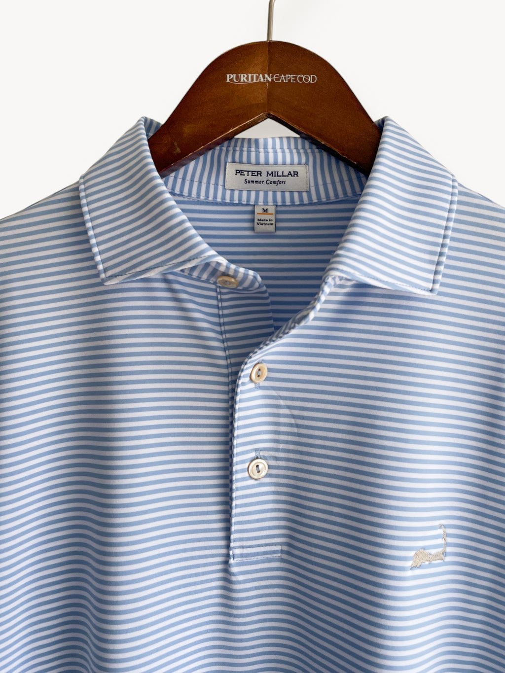 Peter Millar Cape Cod Hales Performance Stripe Polo