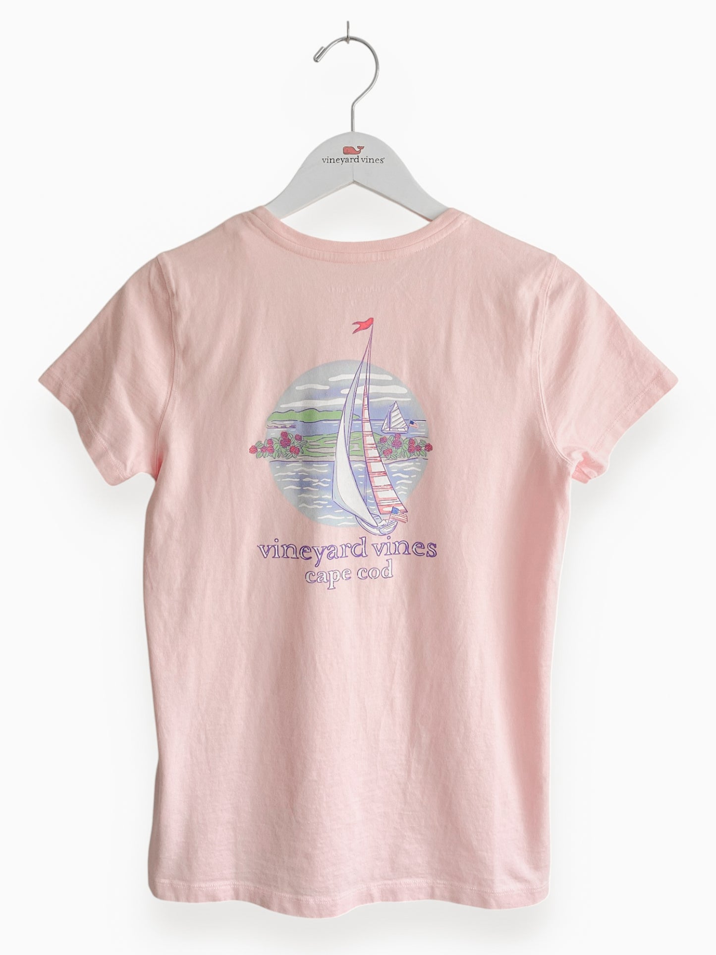 Vineyard Vines Cape Cod Women's Short Sleeve Sailboat Tee