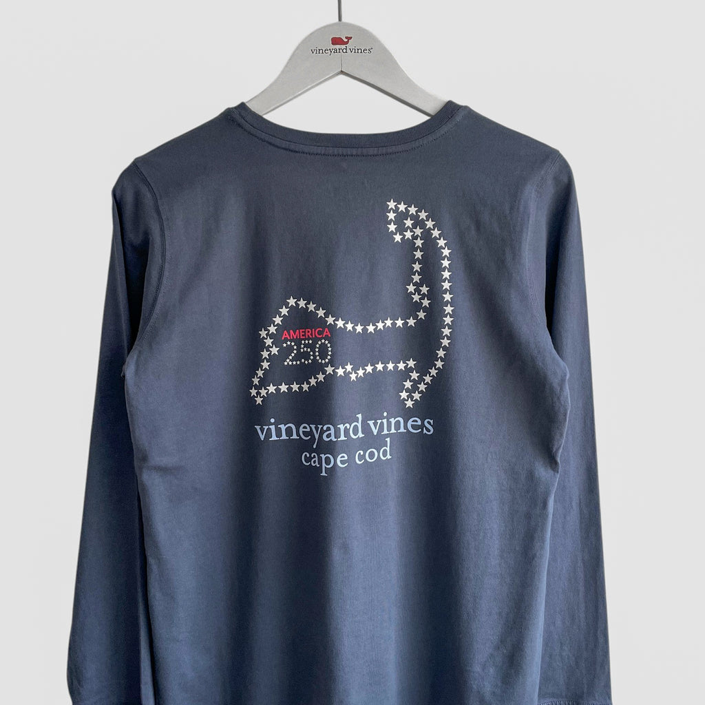 Vineyard Vines Cape Cod Women's USA 250th Long Sleeve Tee
