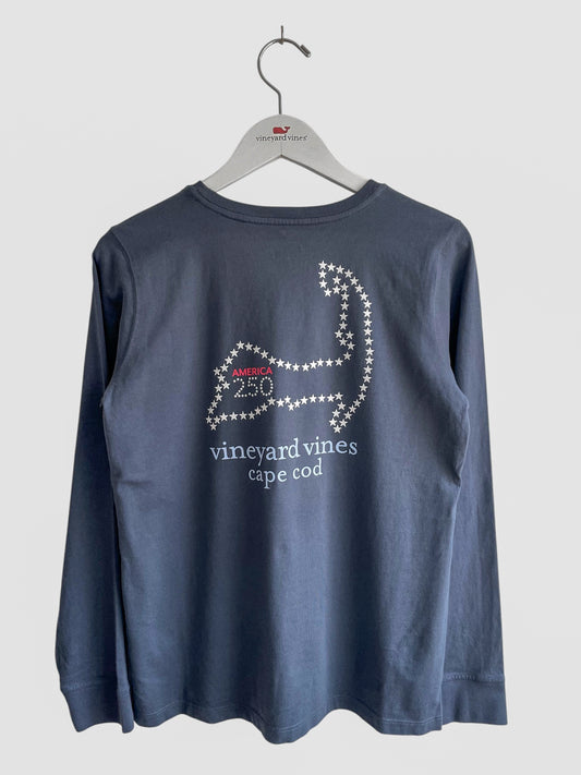 Vineyard Vines Cape Cod Women's USA 250th Long Sleeve Tee