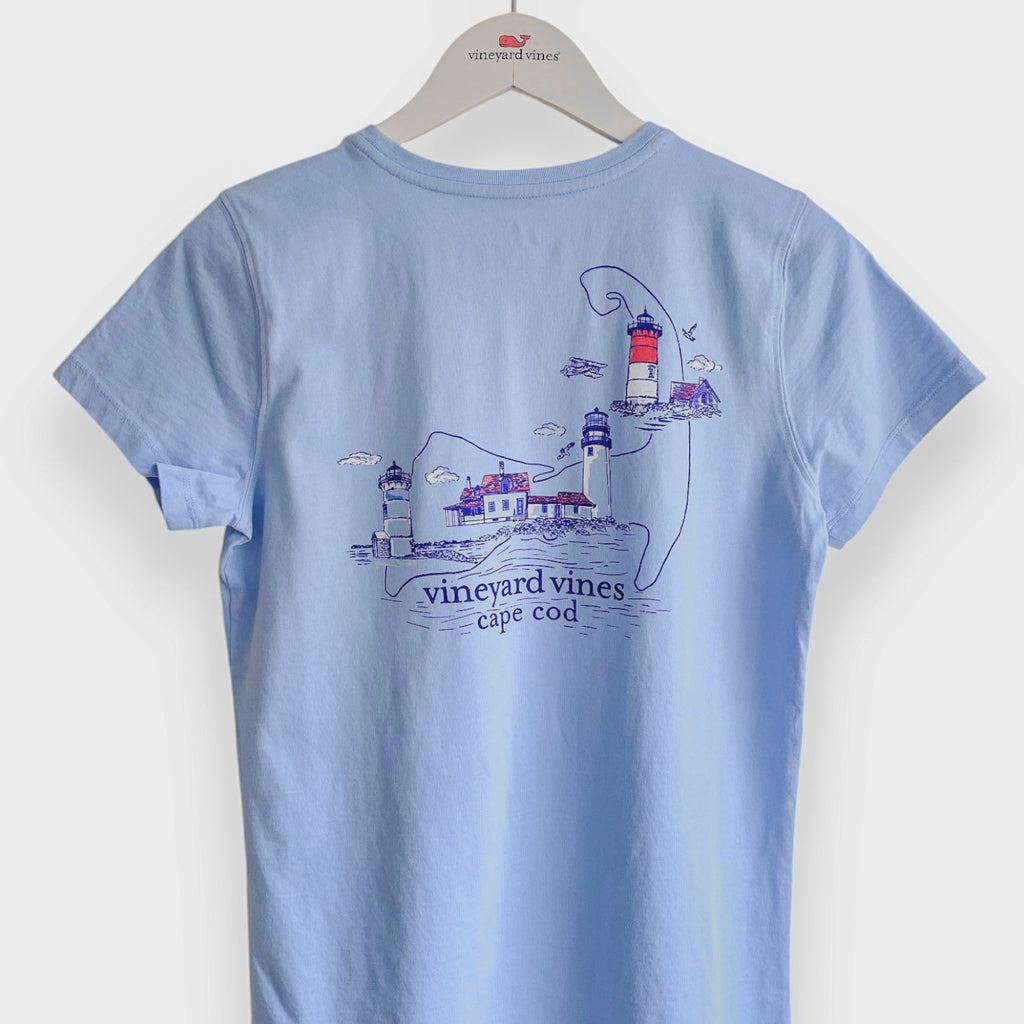 Vineyard Vines Cape Cod Women's Lighthouse Short Sleeve Tee
