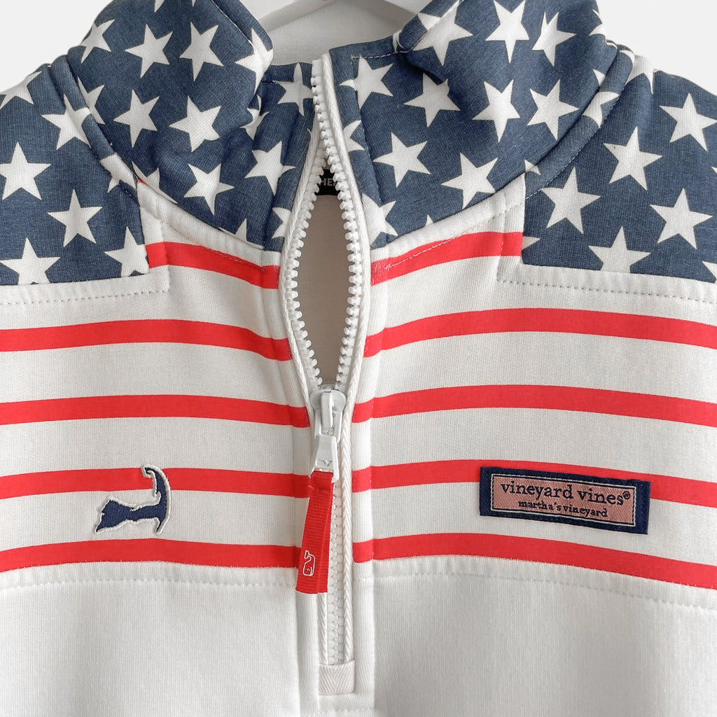 Vineyard Vines Cape Cod Women's Dreamcloth Stars and Stripes Shep Shirt