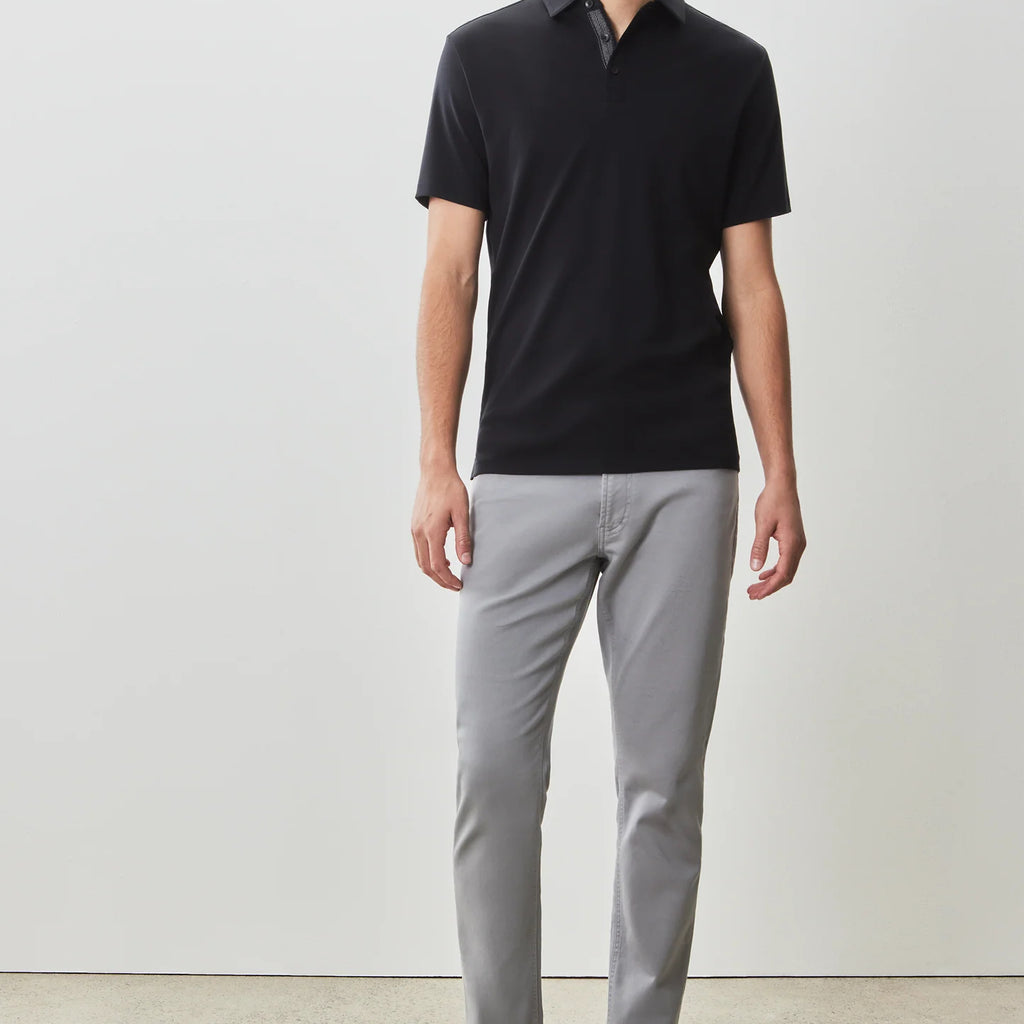 Robert Barakett Georgia Short Sleeve Herringbone Polo