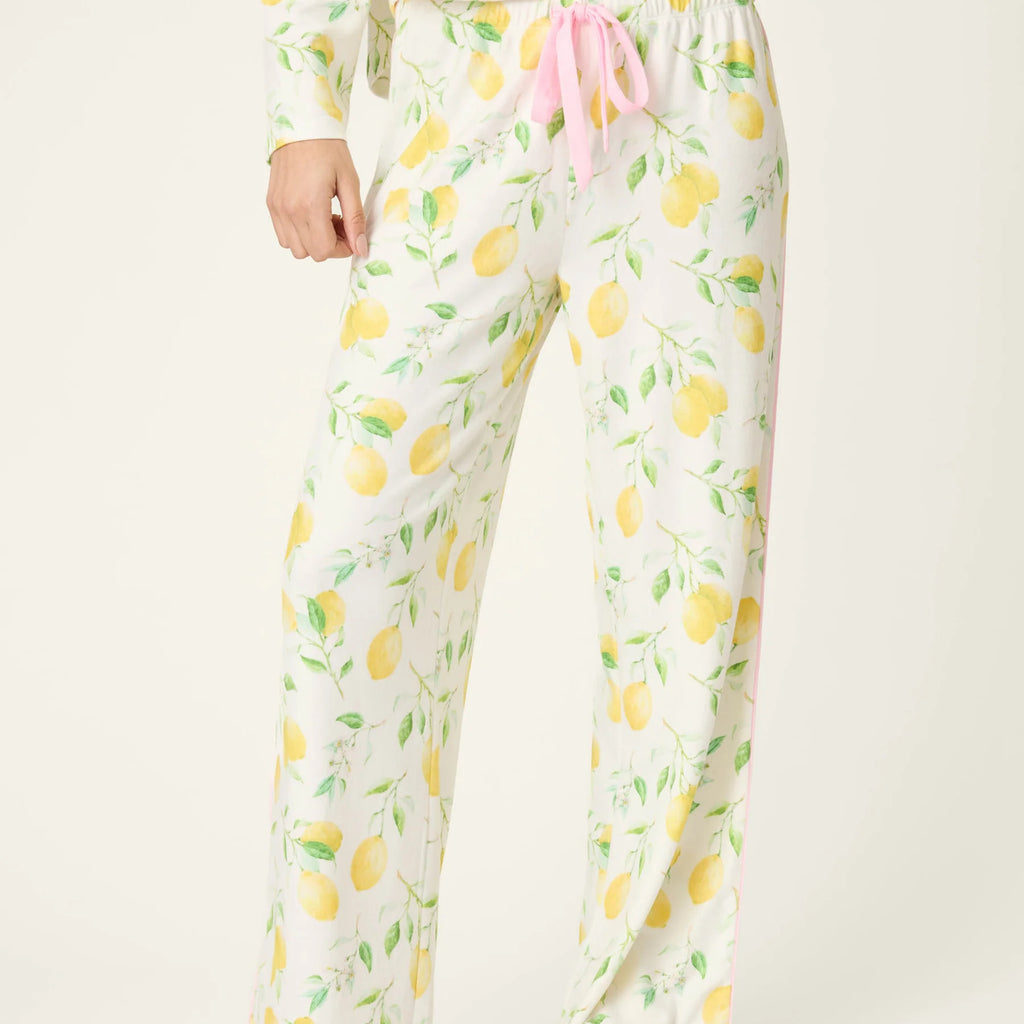 P.J. Salvage La Dolce Spritz Lemon Zest Pajama Pants