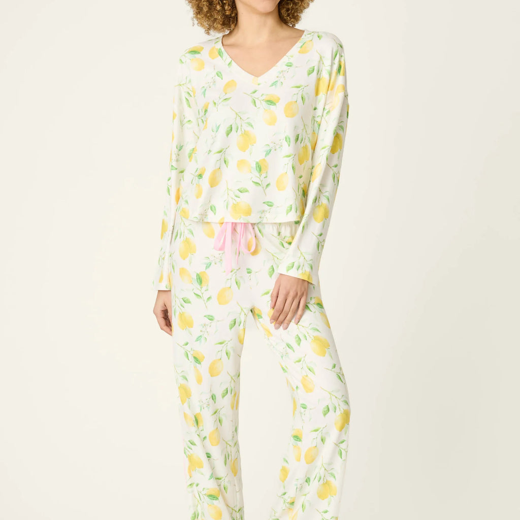 P.J. Salvage La Dolce Spritz Lemon Zest Pajama Pants