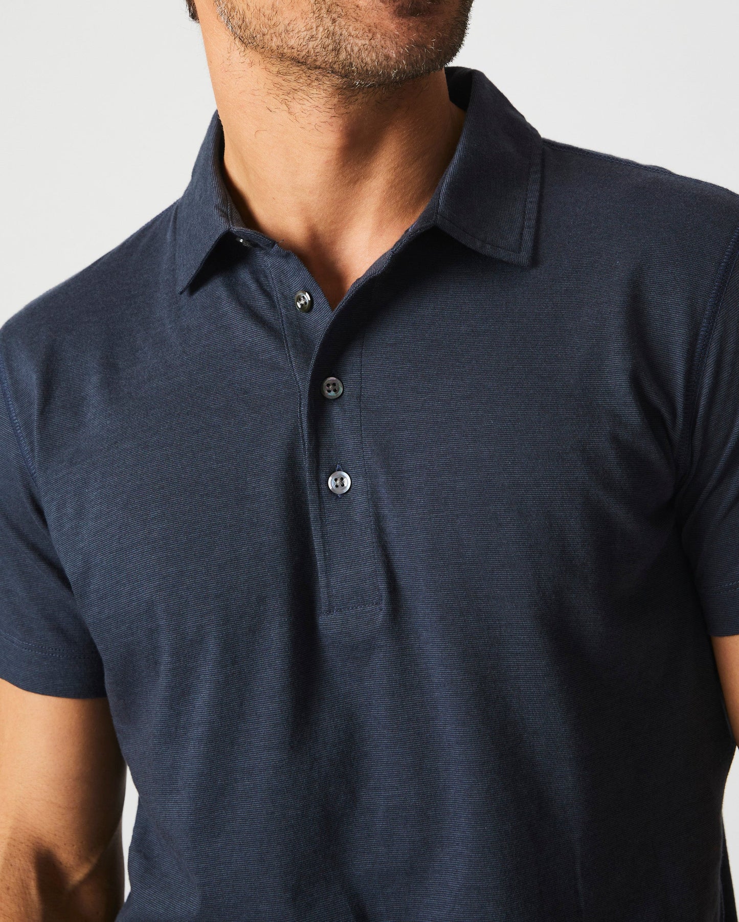 Billy Reid Stripe Pensacola Polo