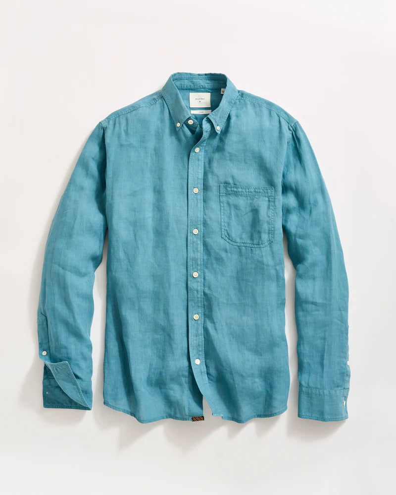 Billy Reid Tuscumbia Linen Shirt Button Down