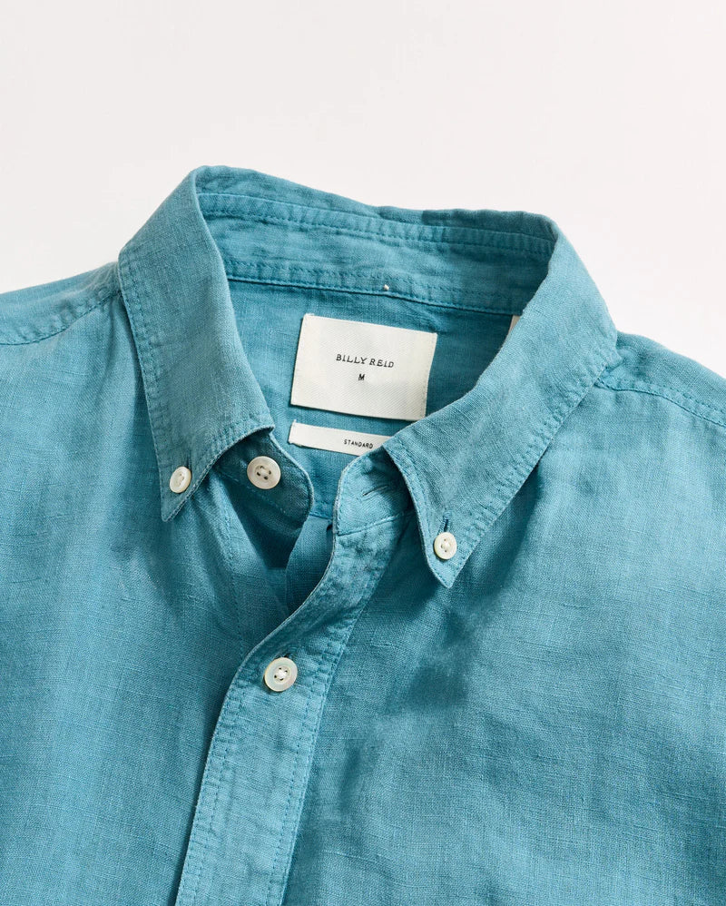 Billy Reid Tuscumbia Linen Shirt Button Down