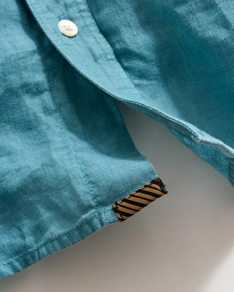 Billy Reid Tuscumbia Linen Shirt Button Down