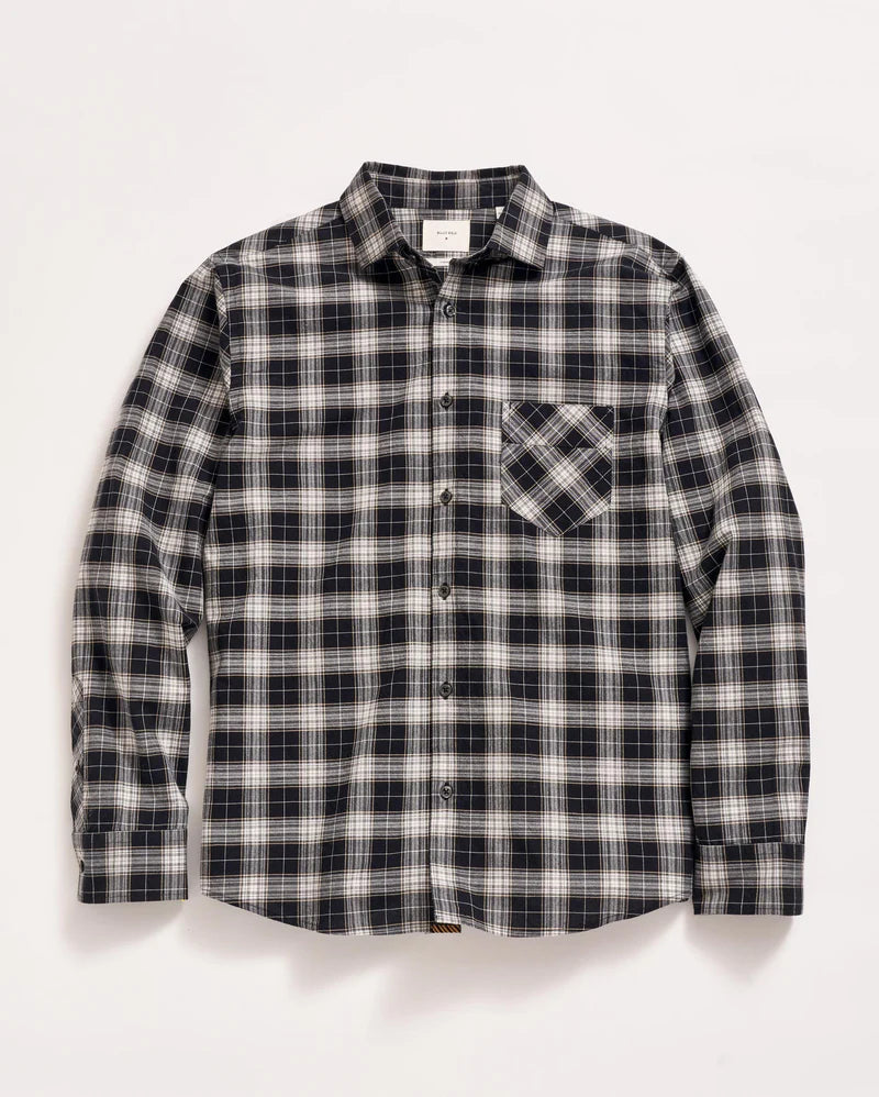 Billy Reid Plaid John T Shirt