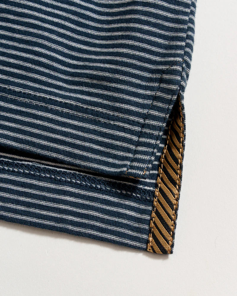 Billy Reid Stripe Pensacola Polo