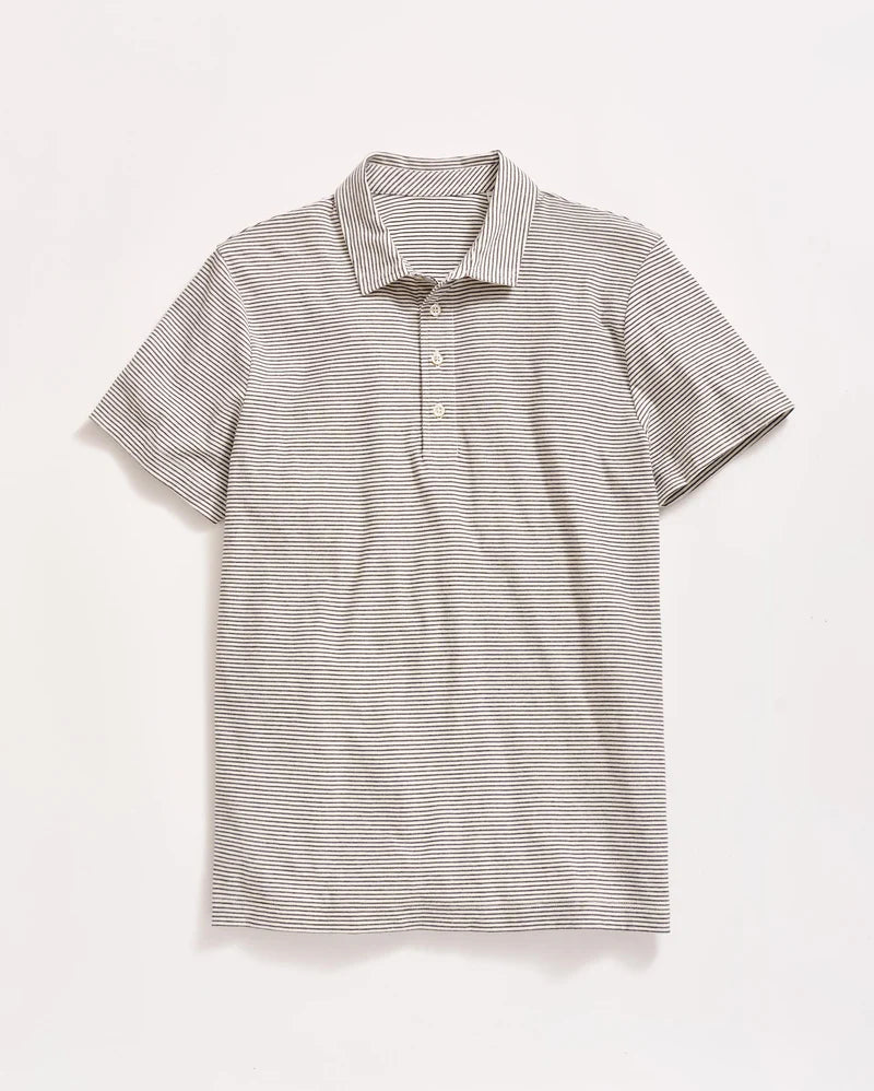 Billy Reid Stripe Pensacola Polo