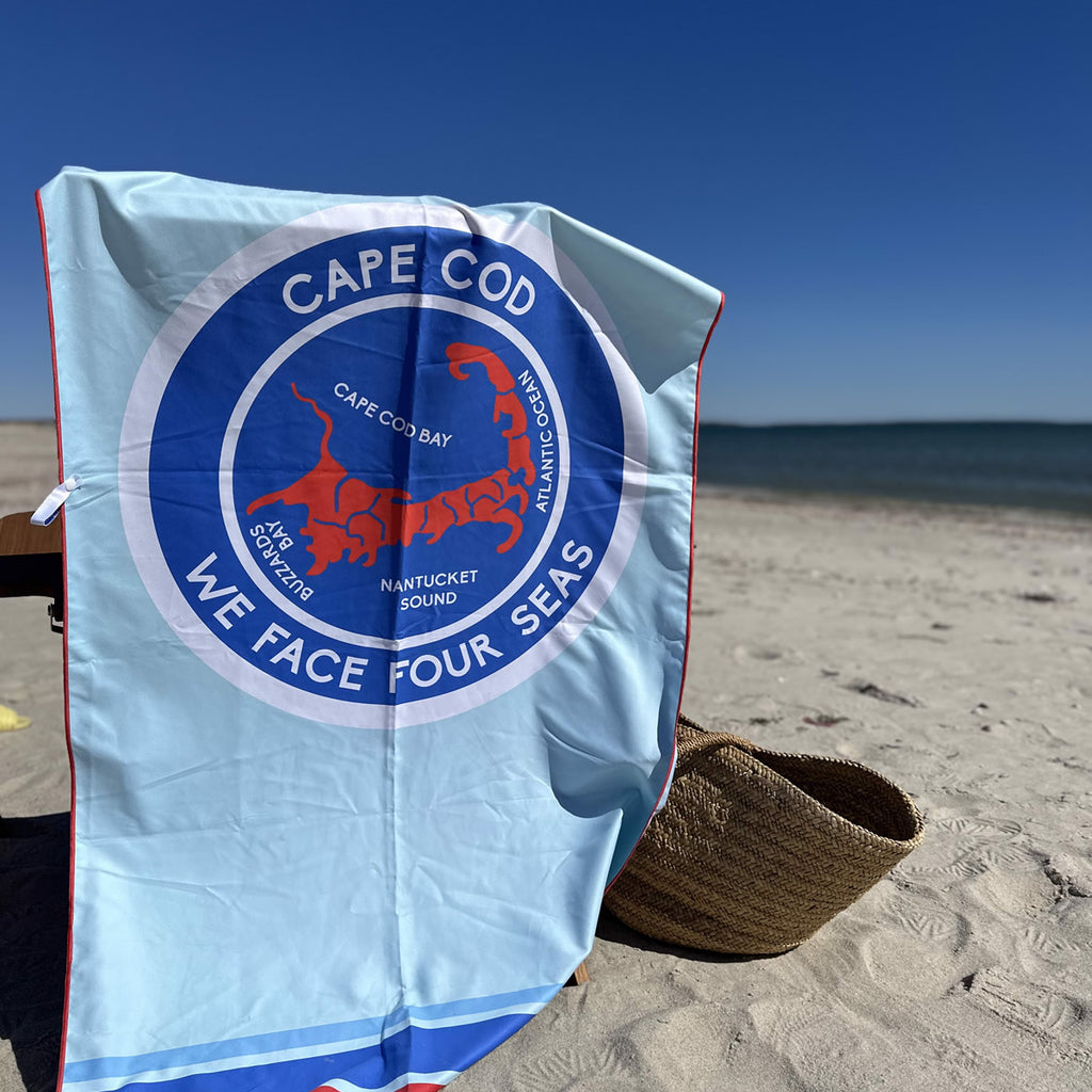 The Cape Cod Towel Company Shark Week – Save Our Seas Beach Towel