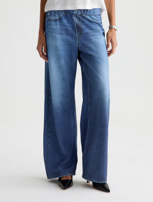AG Adria Off-Duty Denim Sweatpant