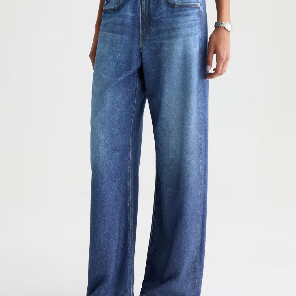 AG Adria Off-Duty Denim Sweatpant