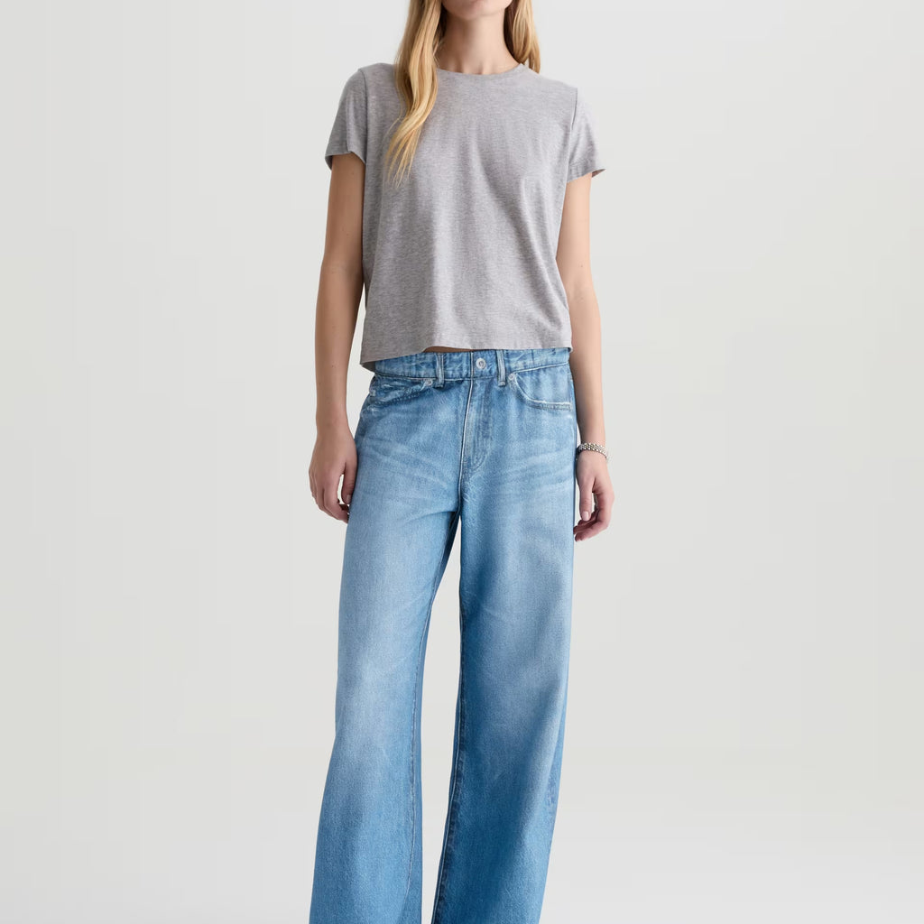 AG Adria Off-Duty Denim Sweatpant