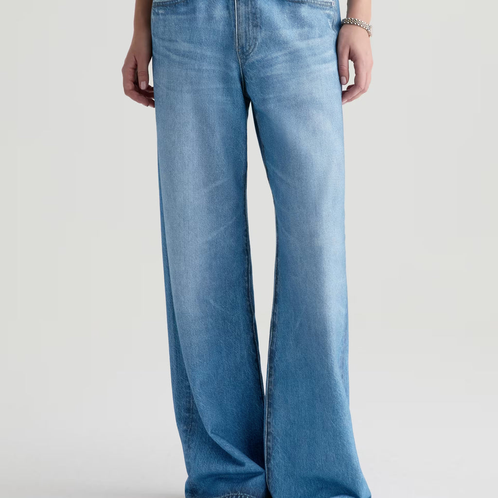 AG Adria Off-Duty Denim Sweatpant