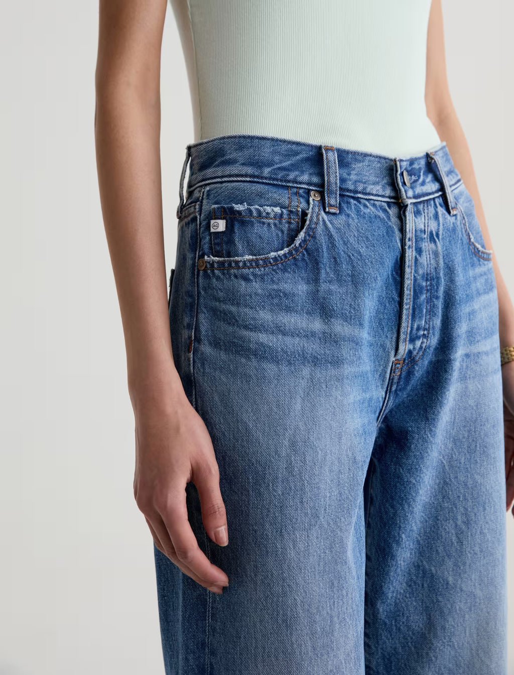 AG Sydney High-Rise Stovepipe Jean