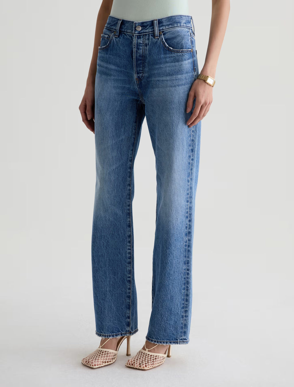 AG Sydney High-Rise Stovepipe Jean