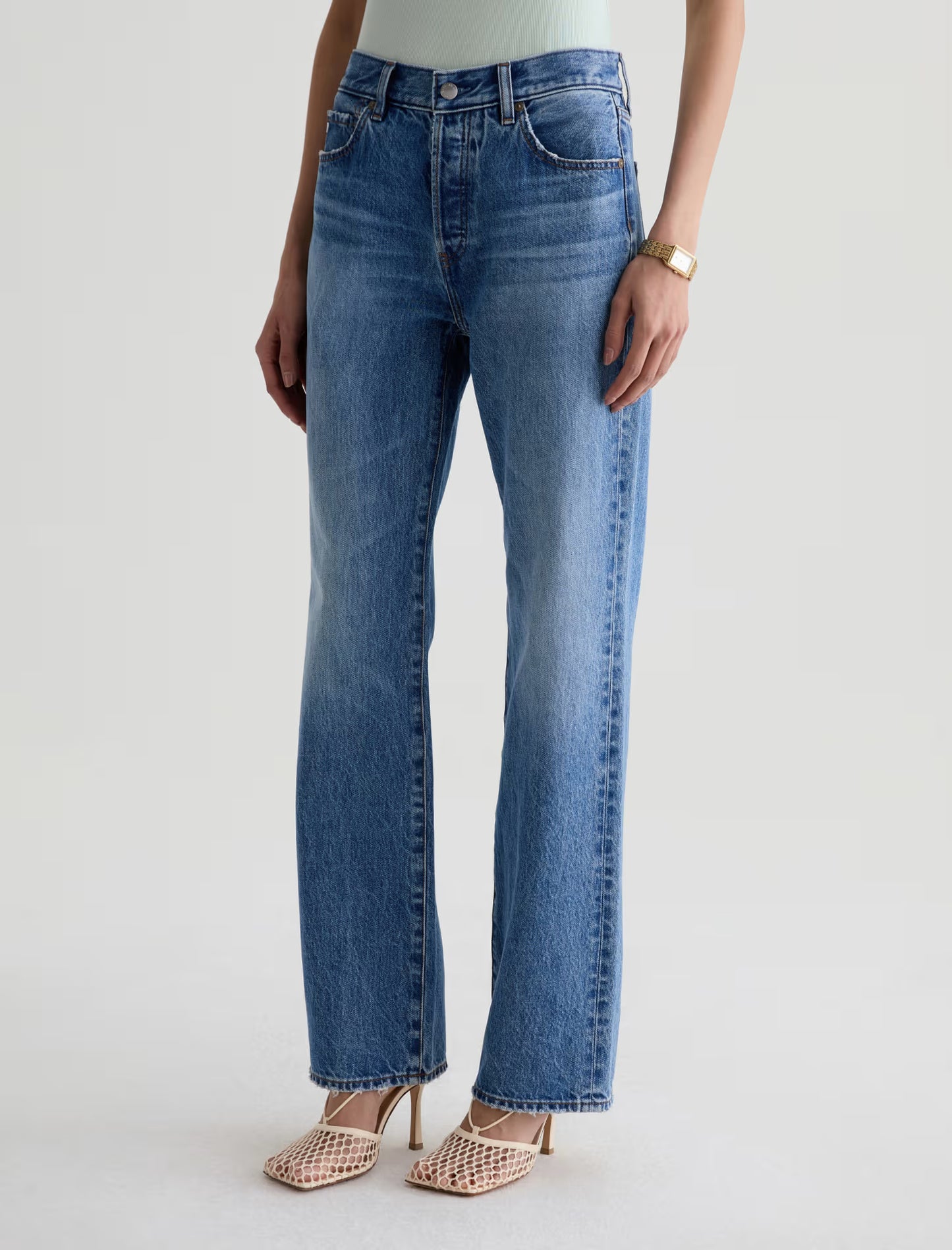 AG Sydney High-Rise Stovepipe Jean