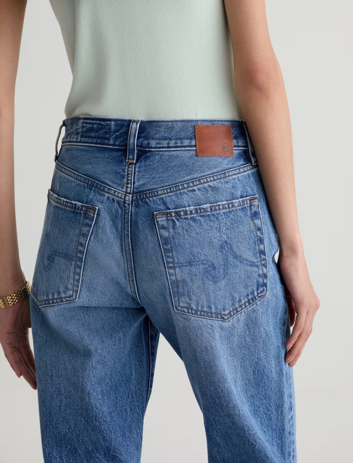 AG Sydney High-Rise Stovepipe Jean