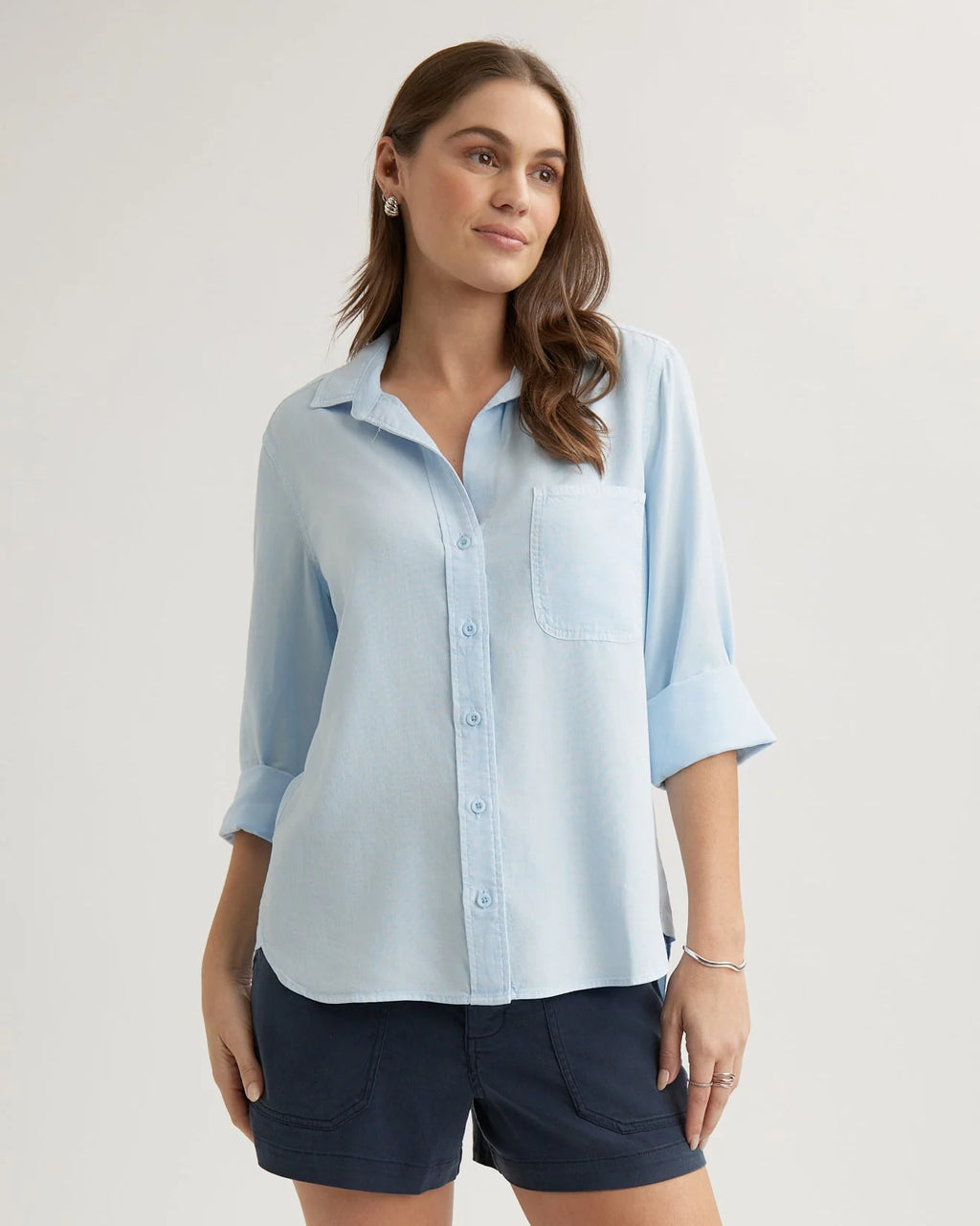 Bella Dahl Shirt Tail Button Down