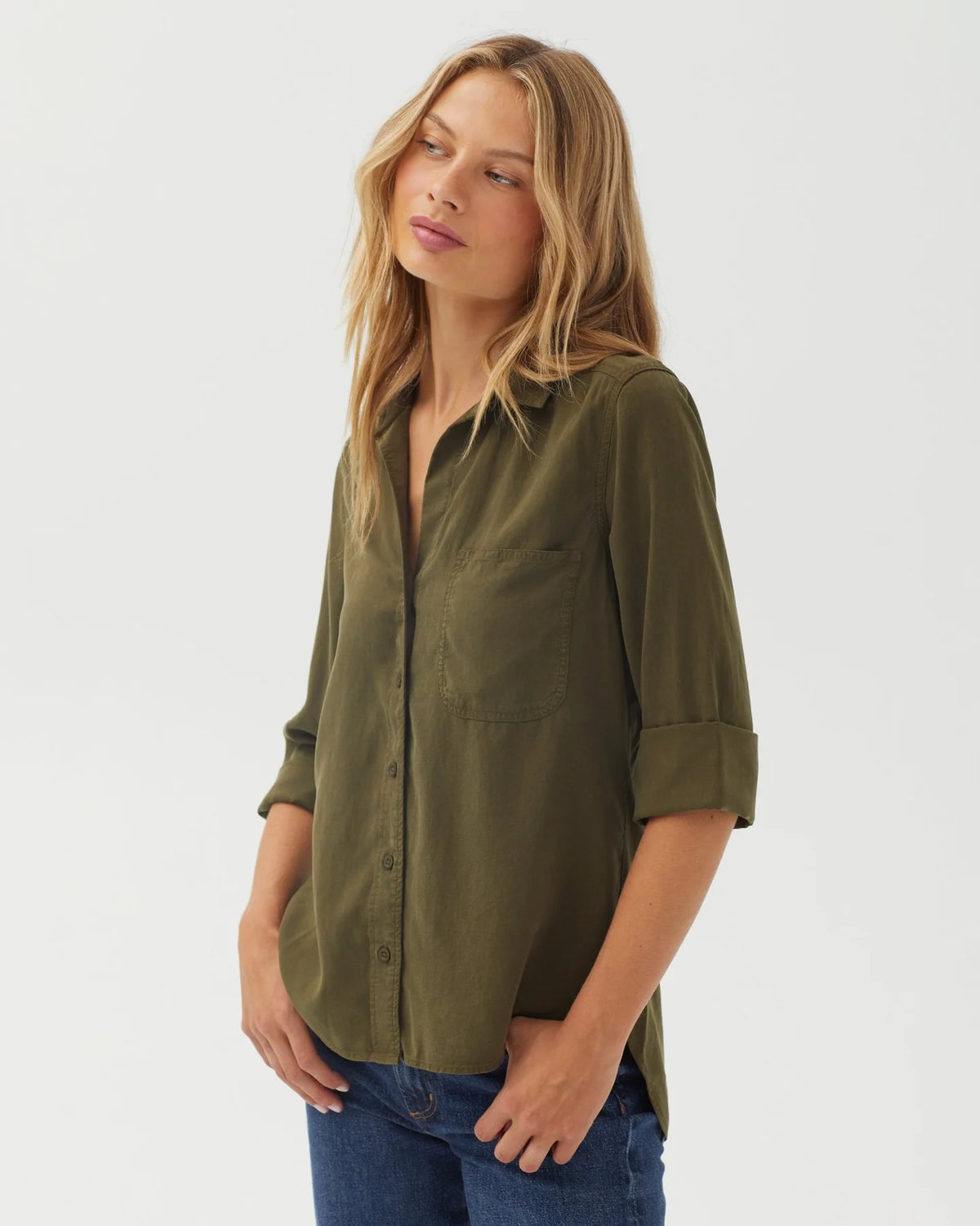 Bella Dahl Shirt Tail Button Down