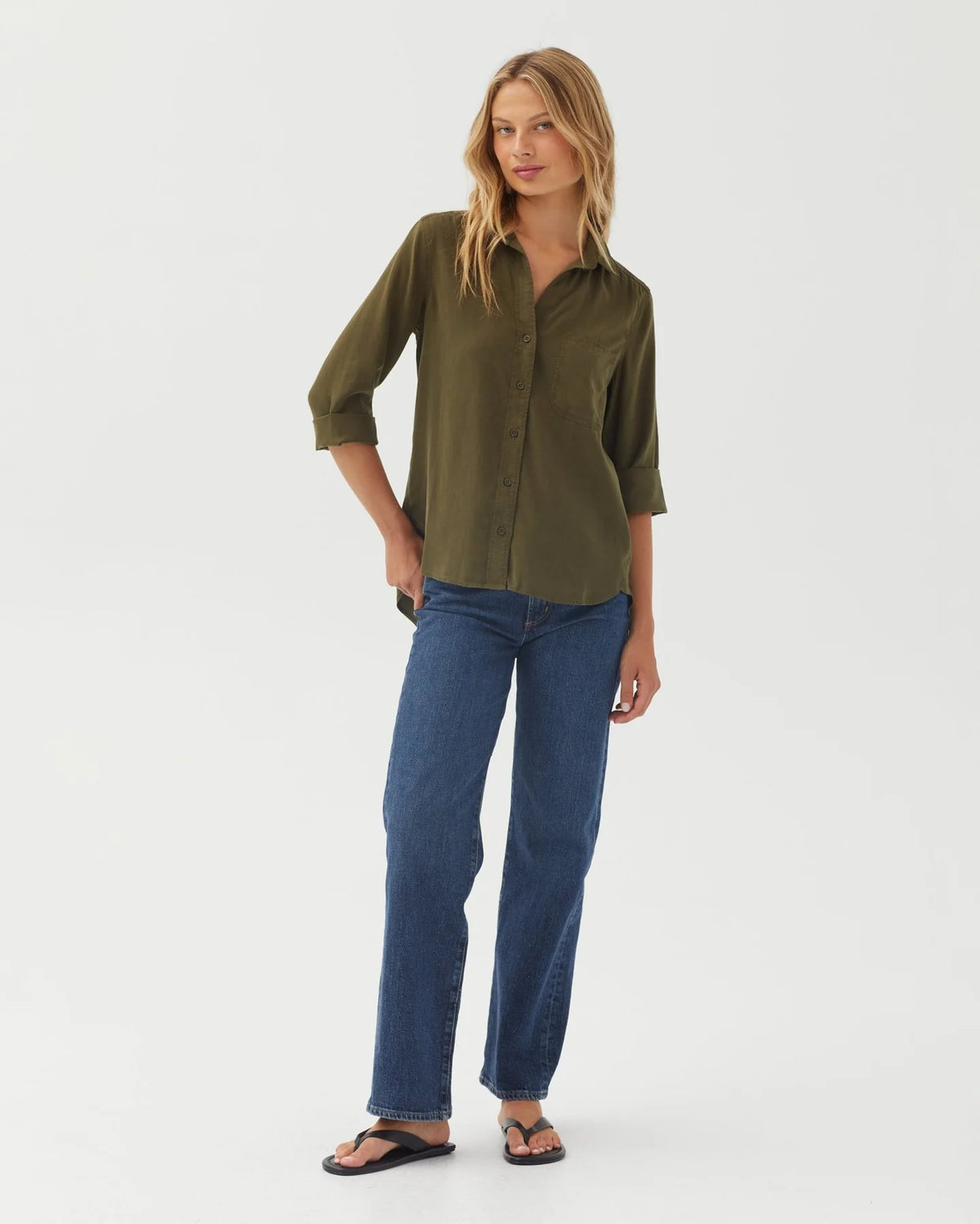 Bella Dahl Shirt Tail Button Down