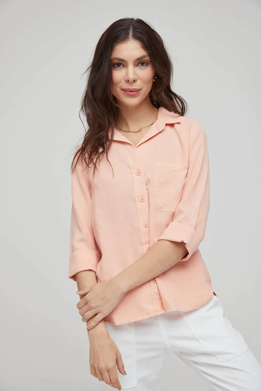 Bella Dahl Shirt Tail Button Down