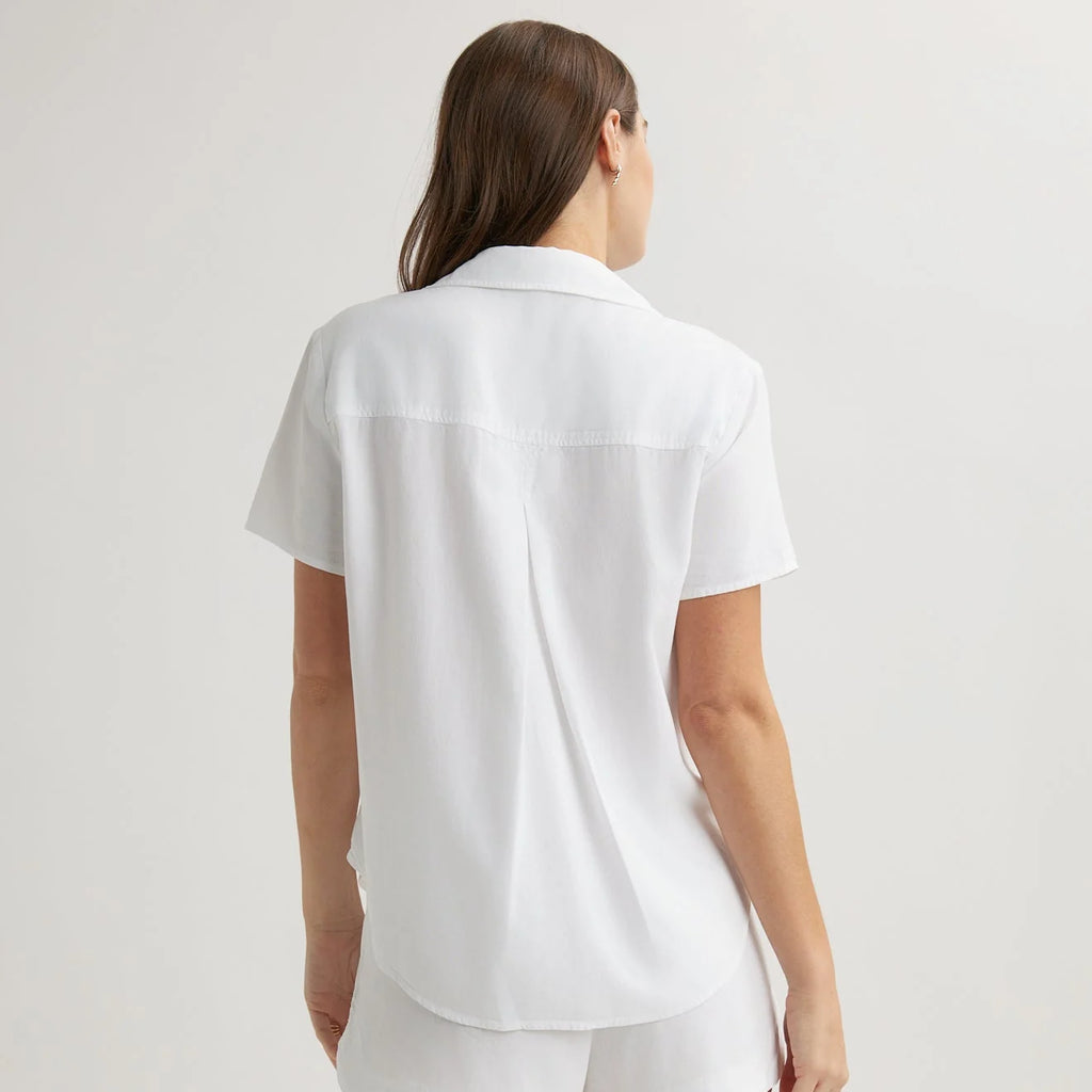 Bella Dahl Short Sleeve Pocket Button Down