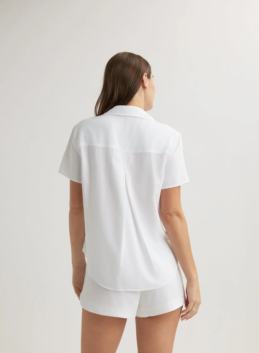 Bella Dahl Short Sleeve Pocket Button Down