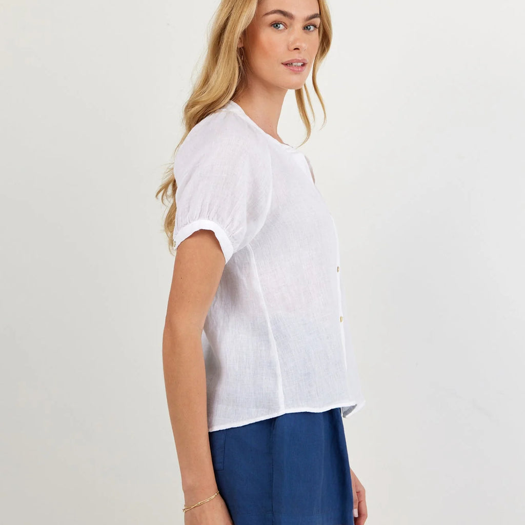 Bella Dahl Short Sleeve Raglan Shirt