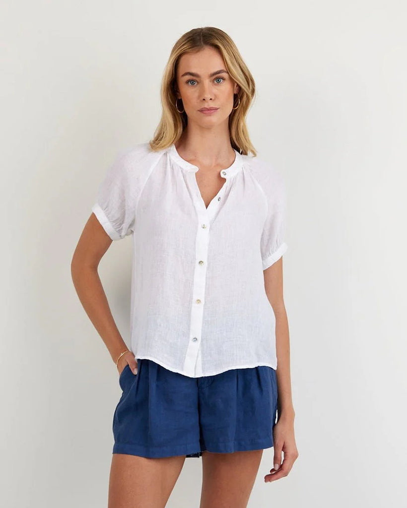 Bella Dahl Short Sleeve Raglan Shirt