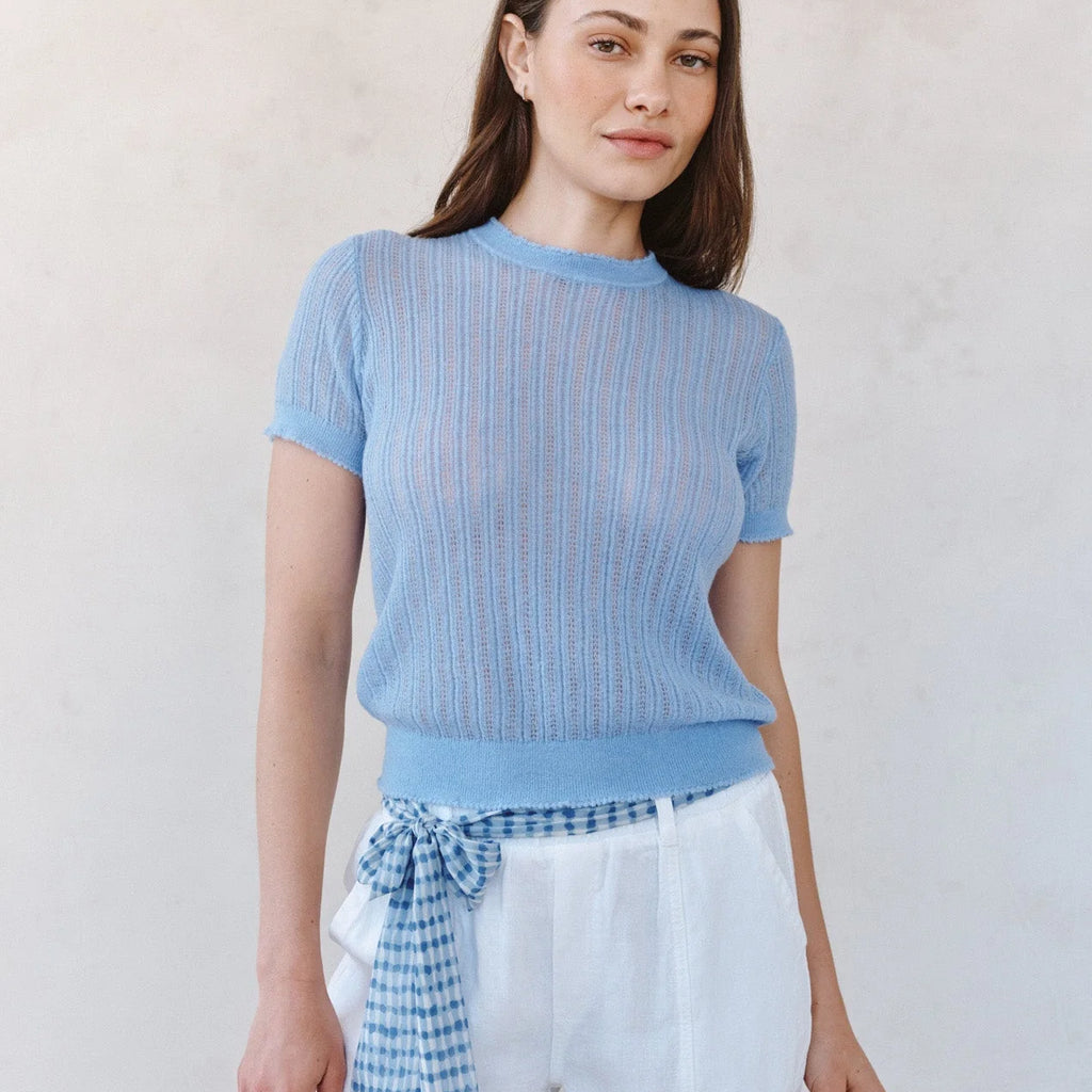 Bella Dahl Short Sleeve Sweater Top